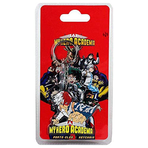 Semic Distribution 71430010417 Porte-clé Shoto Todoroki My Hero Academia, Mehrfarbig, One Size von Semic