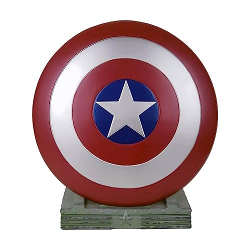 Semic Marvel Avengers XL Spardose Captain America Schild rot/blau/silberfarben, Nachhaltig, Collectible, für Erwachsene beider Geschlechter Semic Marvel Avengers XL Spardose Captain America Schild rot/blau/silberfarben, Nachhaltig, Collectible, für Erwachsene beider Geschlechter von Semic