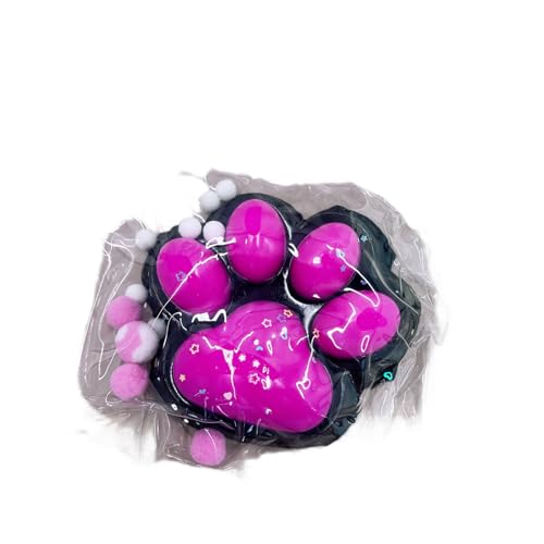 Squishy Katzenpfote,Squishy Cat Paw,Squishy Riesen-Katzenpfote, Squishy Giant Cat Paw,Small/Large,Stress Relief Toys (Lila-L) von SenShuang