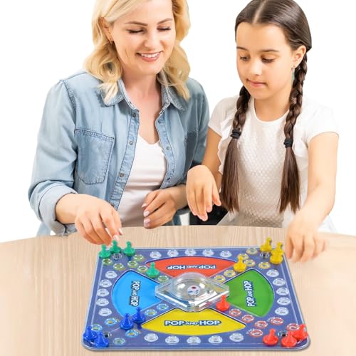 Frustration Brettspiel Kinder, Original Frustration Brettspiel, Schlangen und Leitern Spiel für Kinder, Frustration Trouble Marble Brettspiel, Traditionelles Klassisches Familienspiel Brettspiel von Senermter