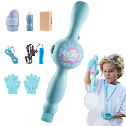 Senermter Bubble Fog Wand,Blasmaschine Mit Beleuchtung | Kreatives Handspielzeug Für Und Garten Mit Modernem Design In Leuchtenden Farben Senermter Bubble Fog Wand,Blasmaschine Mit Beleuchtung | Kreatives Handspielzeug Für Und Garten Mit Modernem Design In Leuchtenden Farben von Senermter