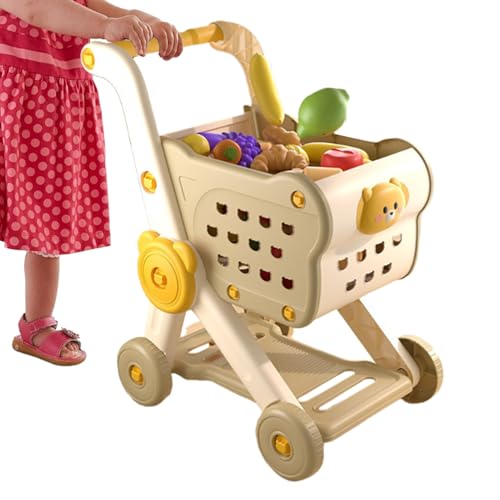 Senermter Kinder Einkaufswagen | Kinder Supermarkt Wagen Rollenspielzeug - Mit Spiellebensmitteln Interaktives Lernspielzeug Für Kleinkinder Ab 3 Jahren Senermter Kinder Einkaufswagen | Kinder Supermarkt Wagen Rollenspielzeug - Mit Spiellebensmitteln Interaktives Lernspielzeug Für Kleinkinder Ab 3 Jahren von Senermter