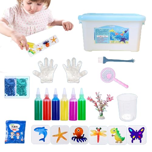 Senermter Magisches Wasserelfen-spielzeugset, Kreativ Set, Aqua Fairy Wassergel-Set, Magisches Wasser Gel Perlen von Senermter