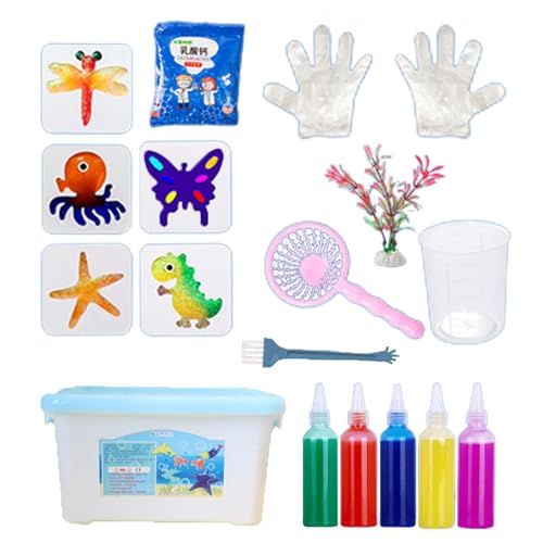 Senermter Magisches Wasserelfen-spielzeugset, Kreativ Set, Aqua Fairy Wassergel-Set, Magisches Wasser Gel Perlen von Senermter