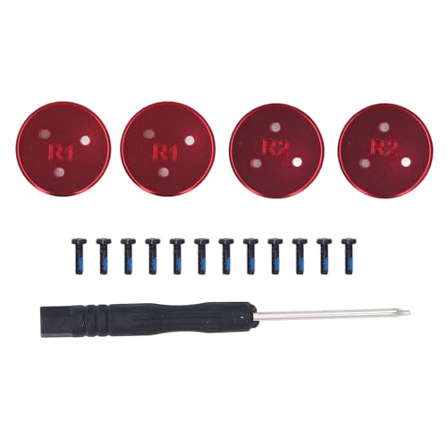 4PCS Drohnen-Motorkappe, schützende Aluminiumlegierung, leichtes, staubdichtes Drohnenzubehör für AVATA 2 (Rot) von Senrusa