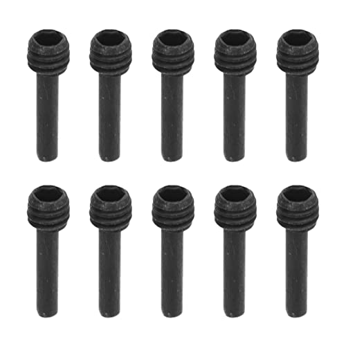 Senrusa 10 Stück Antriebswellen Schraubstifte Stahl M4x13MM für Losi Baja Rey 1/10 RC Auto Reparatur Teile Zubehör von Senrusa