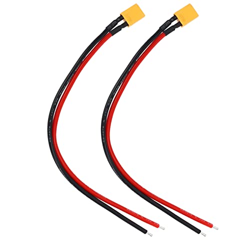 Senrusa 2 Stück XT30 Stecker Buchse mit AWM16 Silikondraht für RC LiPo Batterie RC Drohne von Senrusa