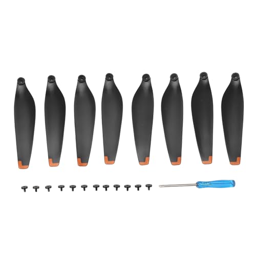 Senrusa Drohnenpropeller Orange Edge PC Drohnenpropeller mit geringem Verbrauch Ersatz für Mini 4 Pro von Senrusa