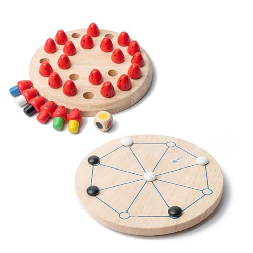 Memory Schach Holz Montessori Spielzeug,Senteen Kinder Erdbeere Gedächtnis Schach Lernspielzeug ab 3 Jahre Kinder Doppelseitiges 2 in 1 Gedächtnisschach-Set Holz Memory Match Stick Schach Spielzeug Memory Schach Holz Montessori Spielzeug,Senteen Kinder Erdbeere Gedächtnis Schach Lernspielzeug ab 3 Jahre Kinder Doppelseitiges 2 in 1 Gedächtnisschach-Set Holz Memory Match Stick Schach Spielzeug von Senteen