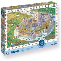 SentoSphere - Calypto - Puzzle - Schloss Château Fort, 100 XL Teile von SentoSphere