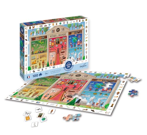Puzzle 100 Teile – Suche und Finde – Das Museum der Welt Puzzle 100 Teile – Suche und Finde – Das Museum der Welt von Sentosphere