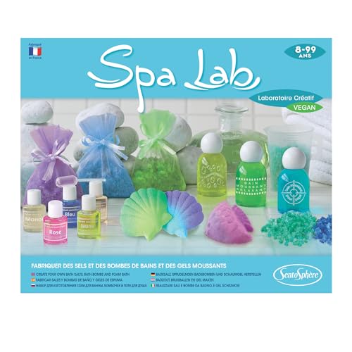 Sentosphère 3900256 Kreativ Kit Spa Lab, DIY Wellness-Set von Sentosphere