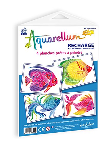 Sentosphère Aquarellum J. Nachfüllpack Fische von Sentosphere