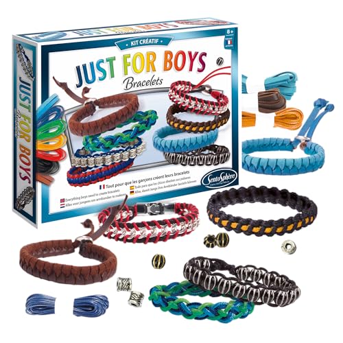 Sentosphère – Sentosphere 835 Kit Kreative Schmuck – Armbänder Just for Boys von Sentosphere