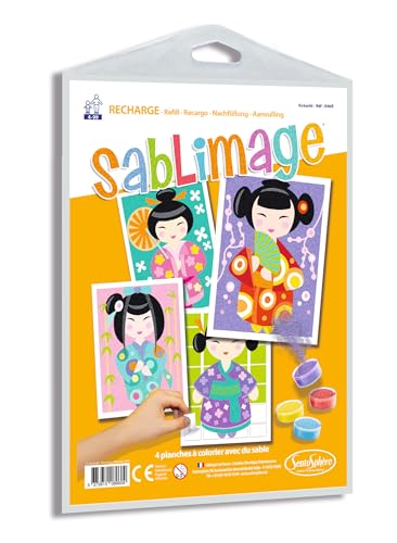 Sentosphère – Sentosphere 896r Nachfüllpack – SABLIMAGE: Kokeshi von Sentosphere