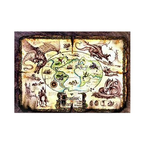 Dragons of the World Puzzle, 1000 Teile von Serendipity Puzzle Co.