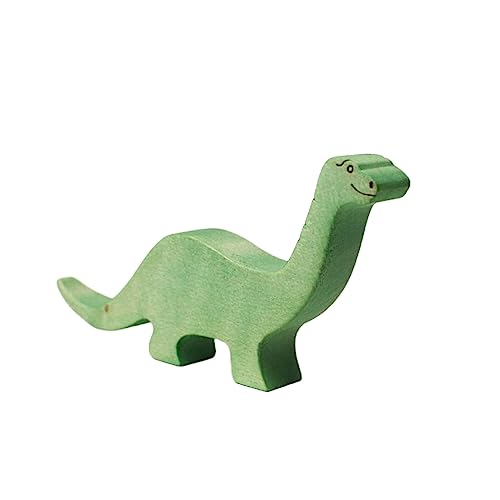 Serli - Dinosaurier Diplodocus,Spielfigur, Holzspielzeug, für Kinder ab 3+ Jahren, Holzspielzeug Sammlerstück, Handbemaltes Holzspielzeug, FSC-zertifizierte Materialien von Serli