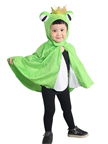 Frosch-König Kostüm, An80 74-86 Umhang für Baby Babies Klein-Kind, Frösche Märchen Kostüm-e Fasching Karneval Kinder-Karnevalskostüme Faschingskostüme von Seruna