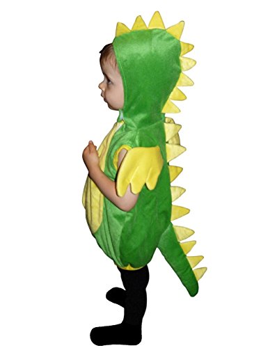 Seruna Drache-n Kostüm-e, F82 74-80, für Baby Babies Klein-Kind, Dino Drachen-Kostüm Fasching Karneval Kleinkinder-Karnevalskostüme Kinder-Faschingskostüme von Seruna