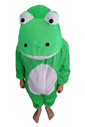 Seruna Frosch Kostüm-e, An84 Gr. 98-104, Kind-er klein-e Frosch-Kostüme Tier-e Frösche-Kostüm Fasching-s Karneval-s Halloween Geburtstags-Geschenk Weihnacht-en von Seruna