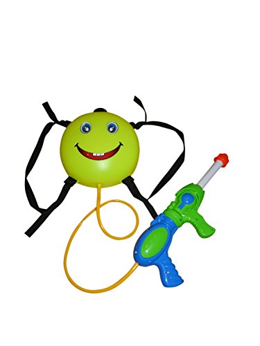 Wasserpistole-n S27, Kinder-Spielzeug Spritz-Pistole Smiley Wasser-Spritze Super-Soaker Spielzeug-Gewehr Pump-Gun mit Rücken-Tank Geschenk-Idee Geburtstag-e von Seruna