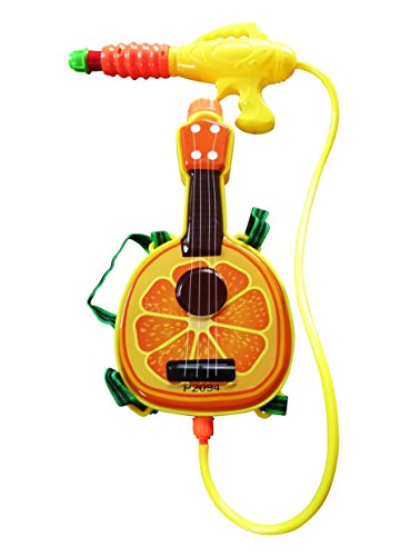 Wasserpistole-n S33, Kinder-Spielzeug Spritz-Pistole Gitarre-Rucksack Rücken-Tank Wasser-Spritze Super-Soaker Spielzeug-Gewehr Pump-Gun Geschenk-Idee Geburtstag-e von Seruna