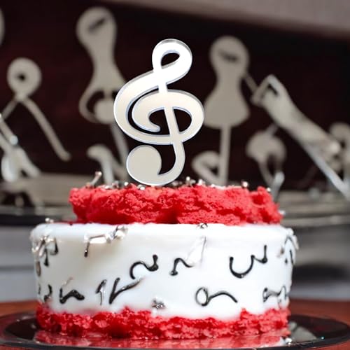 Servewell Cupcake-Topper, Violinschlüssel, 6 cm, 12 Stück von Servewell