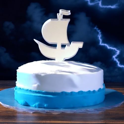 Servewell Piratenschiff-Kuchenaufsätze, 10 cm von Servewell