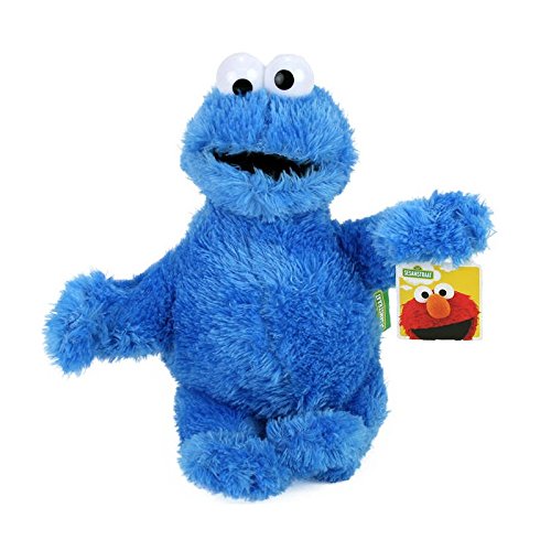 Séme Street Plüschtier Ernie Bert Cookie Monster Elmo 22 cm (Miettes 21 cm) von Sesame Street