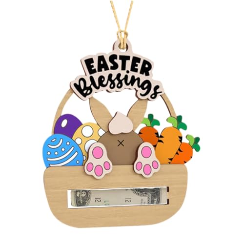 Ostern Geldhalter Bargeld Geschenk Halter Ostern Geld Brieftasche Halter Tier Geldhalter für Bargeld Festlich Korb Stuffers für Kinder Teens Junge Mädchen Enkel Osterdekorationen von Setauoo