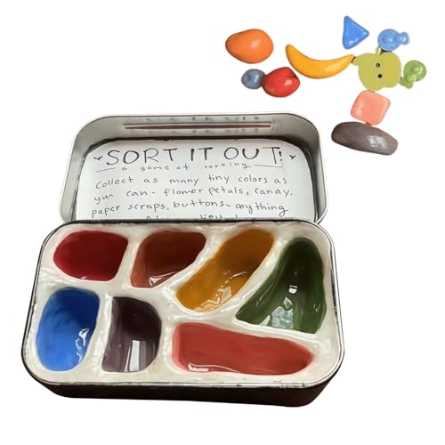 Setauoo Beruhigendes Sinnes Spielzeug - Leichte Kompakte Sensorik Sortierdose,Zur Fokussierung Und Entspannung Für Zuhause Bei Konzentrationsschwierigkeiten Setauoo Beruhigendes Sinnes Spielzeug - Leichte Kompakte Sensorik Sortierdose,Zur Fokussierung Und Entspannung Für Zuhause Bei Konzentrationsschwierigkeiten von Setauoo