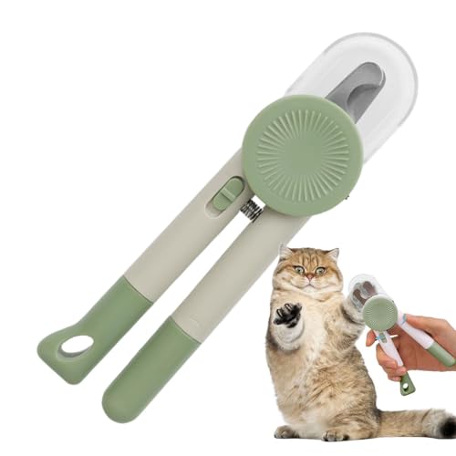 Setauoo Krallenknipser für Katzen, Krallenknipser für Hunde - Cat Claw Trimmer Clippers mit LED-Licht - Krallenschere für Haustiere für Hunde, Katzen, Welpen, Kaninchen von Setauoo