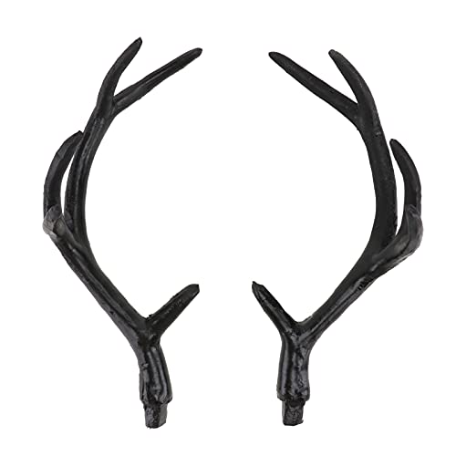 Sewroro 1 Paar Geweih Stirnband Simuliert Hirsch Horn Kopfschmuck Gothic Hirsch Horn Stirnband Cosplay Haarreifen für Halloween Weihnachten Cosplay Party Sewroro 1 Paar Geweih Stirnband Simuliert Hirsch Horn Kopfschmuck Gothic Hirsch Horn Stirnband Cosplay Haarreifen für Halloween Weihnachten Cosplay Party von Sewroro