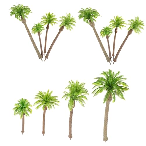 Sewroro 12 Stück Teiliges Miniatur Kokospalmen Modell aus Stabilem Kunststoff Realistisch Gestaltete Mini Bäume für DIY Garten Zug Diorama Dekoration Langlebig und Detailreich Sewroro 12 Stück Teiliges Miniatur Kokospalmen Modell aus Stabilem Kunststoff Realistisch Gestaltete Mini Bäume für DIY Garten Zug Diorama Dekoration Langlebig und Detailreich von Sewroro
