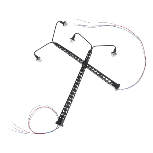 Sewroro 2 Stück Warmweißes Licht Zubehör für Sandtisch und Minihäuser Stilvolle LED Straßenlaterne Dekoration für Modellbau und Sewroro 2 Stück Warmweißes Licht Zubehör für Sandtisch und Minihäuser Stilvolle LED Straßenlaterne Dekoration für Modellbau und von Sewroro
