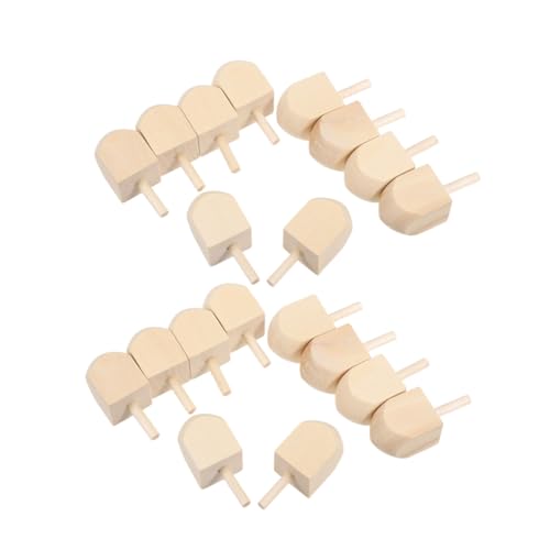 Sewroro 20stücke Unbemalte Holzdreidel Traditionelle Chanukka-Dreidel Zum Bemalen Und Basteln Handgefertigte Spielzeug-Dreidel Für Feiertagsdekoration Und DIY-projekte Sewroro 20stücke Unbemalte Holzdreidel Traditionelle Chanukka-Dreidel Zum Bemalen Und Basteln Handgefertigte Spielzeug-Dreidel Für Feiertagsdekoration Und DIY-projekte von Sewroro