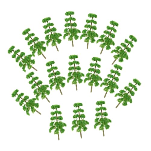Sewroro 20 Stück Teiliges Miniaturbäume für Modelleisenbahn und Diorama Detailreiche Langlebige Bäume für DIY Gestaltung Vielseitig Platzierbar Grüne Deko Tannen für Miniatur landschaften Sewroro 20 Stück Teiliges Miniaturbäume für Modelleisenbahn und Diorama Detailreiche Langlebige Bäume für DIY Gestaltung Vielseitig Platzierbar Grüne Deko Tannen für Miniatur landschaften von Sewroro