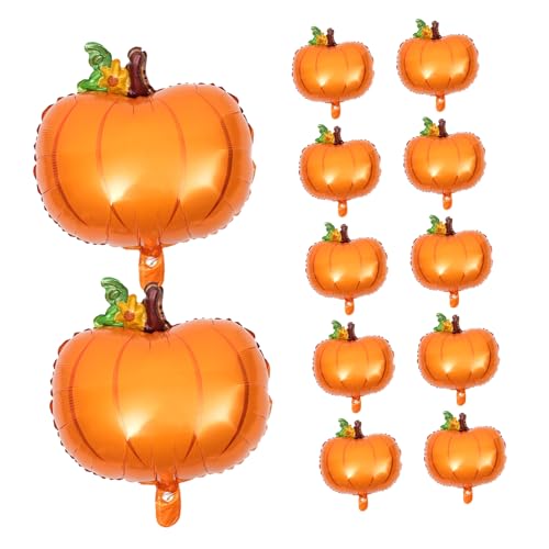 Sewroro 25 Stück Teiliges Folienballons Kürbisform Glänzend und Wiederverwendbar Herbstliche Thanksgiving Dekoration Lebendige Farben für Party Herbstfeiern Sewroro 25 Stück Teiliges Folienballons Kürbisform Glänzend und Wiederverwendbar Herbstliche Thanksgiving Dekoration Lebendige Farben für Party Herbstfeiern von Sewroro