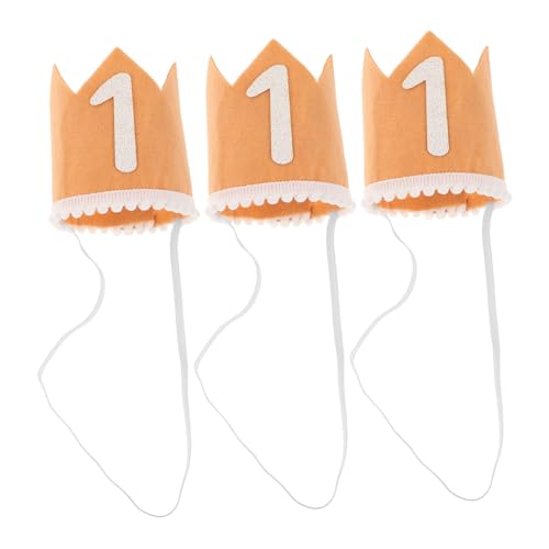 Sewroro 3 Stück Teiliges Geburtstagskrone aus Vliesstoff mit Pailletten Farbecht Wiederverwendbar Bequeme Mädchenkrone für Jungen und Mädchen für Fotoshootings und Partydekorationen Sewroro 3 Stück Teiliges Geburtstagskrone aus Vliesstoff mit Pailletten Farbecht Wiederverwendbar Bequeme Mädchenkrone für Jungen und Mädchen für Fotoshootings und Partydekorationen von Sewroro