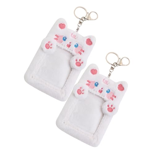 Sewroro 3 Zoll Plüsch-kartenhalter Schlüsselanhänger Ausweishalter Ausweishülle Studentenhalter Postkartenhülle Dekorative Kartenhülle Plüschkarte Katze 2 Stück Sewroro 3 Zoll Plüsch-kartenhalter Schlüsselanhänger Ausweishalter Ausweishülle Studentenhalter Postkartenhülle Dekorative Kartenhülle Plüschkarte Katze 2 Stück von Sewroro