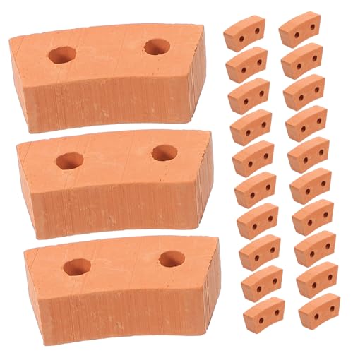 Sewroro 30 Stück Teiliges Miniatur Ziegelsteine Realistische DIY Bausteine für Modellbau und Sandtisch Kindersicher Vielseitige Landschafts deko für Architektur Schulprojekte und Sewroro 30 Stück Teiliges Miniatur Ziegelsteine Realistische DIY Bausteine für Modellbau und Sandtisch Kindersicher Vielseitige Landschafts deko für Architektur Schulprojekte und von Sewroro