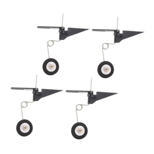 Sewroro 4 Stück Teiliges Rc Flugzeug Ersatzteile Tail-Rad Räder für Modellflugzeuge Stabile Landung Langlebige Konstruktion Präzise Steuerung Geeignet für Rc Flugmodelle Sewroro 4 Stück Teiliges Rc Flugzeug Ersatzteile Tail-Rad Räder für Modellflugzeuge Stabile Landung Langlebige Konstruktion Präzise Steuerung Geeignet für Rc Flugmodelle von Sewroro