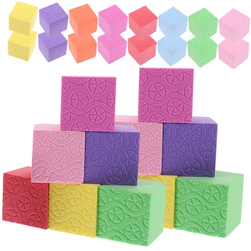 Sewroro 40 Stück Teiliges Bunte Schaumstoffwürfel Pädagogische Bausteine aus Weichem Schaumstoff Sichere Lernspielsteine für Glatte Oberfläche für Eltern Junge Mädchen Spiele und Sewroro 40 Stück Teiliges Bunte Schaumstoffwürfel Pädagogische Bausteine aus Weichem Schaumstoff Sichere Lernspielsteine für Glatte Oberfläche für Eltern Junge Mädchen Spiele und von Sewroro