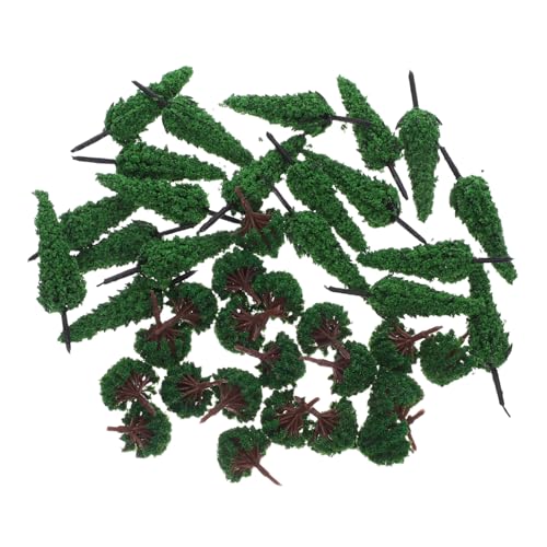 Sewroro 40 Stück Teiliges Miniatur Modellbäume aus Langlebigem Kunststoff Wetterbeständig für Diorama Modelleisenbahn Landschaft Architektur und DIY Geländegestaltung Sewroro 40 Stück Teiliges Miniatur Modellbäume aus Langlebigem Kunststoff Wetterbeständig für Diorama Modelleisenbahn Landschaft Architektur und DIY Geländegestaltung von Sewroro