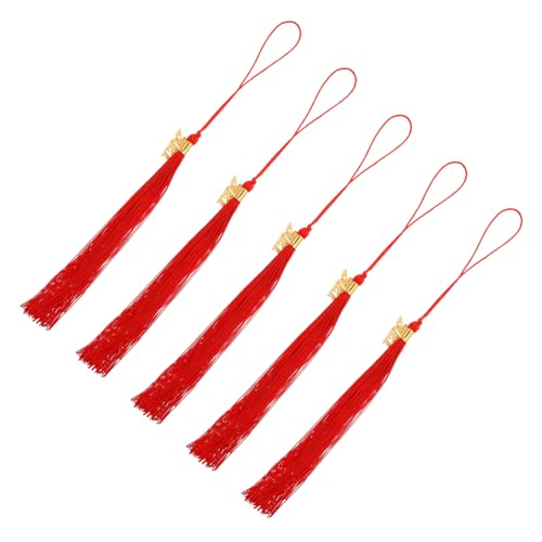 Sewroro 5 Stück Teiliges Doktorhut Quaste mit Goldenem Anhänger Abschlusskappen Schmuck für Bachelor Master und Graduation Feier Dekoratives DIY Partyaccessoire Sewroro 5 Stück Teiliges Doktorhut Quaste mit Goldenem Anhänger Abschlusskappen Schmuck für Bachelor Master und Graduation Feier Dekoratives DIY Partyaccessoire von Sewroro