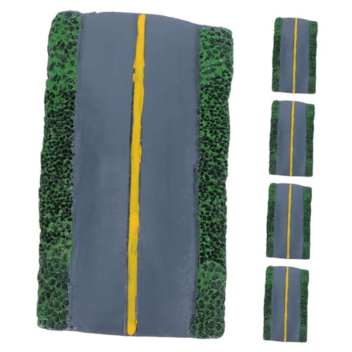 Sewroro 5 Stück Teiliges Miniatur Autobahn Modell aus Langlebigem Resin Realistische Straßen-Dekoration für Modelleisenbahn Architektur Diorama und Gartenlandschaft Vielseitig und Einfach Sewroro 5 Stück Teiliges Miniatur Autobahn Modell aus Langlebigem Resin Realistische Straßen-Dekoration für Modelleisenbahn Architektur Diorama und Gartenlandschaft Vielseitig und Einfach von Sewroro