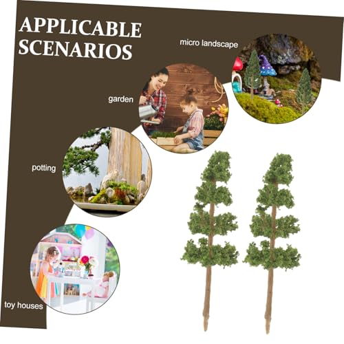 Sewroro 5 Stück Teiliges Miniaturmodellbäume Realistische Künstliche Landschaftsbäume mit Sockel Dekoration für Sandtisch Diorama und Modellbau Sewroro 5 Stück Teiliges Miniaturmodellbäume Realistische Künstliche Landschaftsbäume mit Sockel Dekoration für Sandtisch Diorama und Modellbau von Sewroro