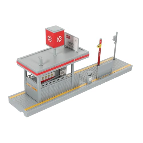 Sewroro DIY Bahn Station Modell Plattform mit Realistischer Oberfläche Kinderfreundlich Fein Verarbeitet Leicht Montierbar Dekoratives Modell für Spiellandschaften Sewroro DIY Bahn Station Modell Plattform mit Realistischer Oberfläche Kinderfreundlich Fein Verarbeitet Leicht Montierbar Dekoratives Modell für Spiellandschaften von Sewroro