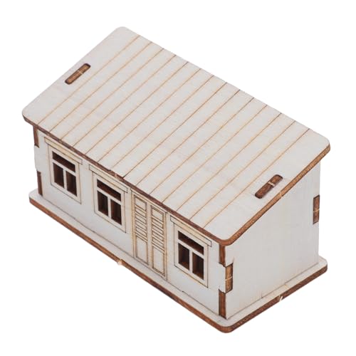 Sewroro Holzhaus Bausatz Log Cabin Kit zum Bemalen Unfertiges Miniatur Holzmodell für DIY Dekoration Vielseitig als Festlicher Tischmittelpunkt und Charmantes Wohnaccessoire Sewroro Holzhaus Bausatz Log Cabin Kit zum Bemalen Unfertiges Miniatur Holzmodell für DIY Dekoration Vielseitig als Festlicher Tischmittelpunkt und Charmantes Wohnaccessoire von Sewroro