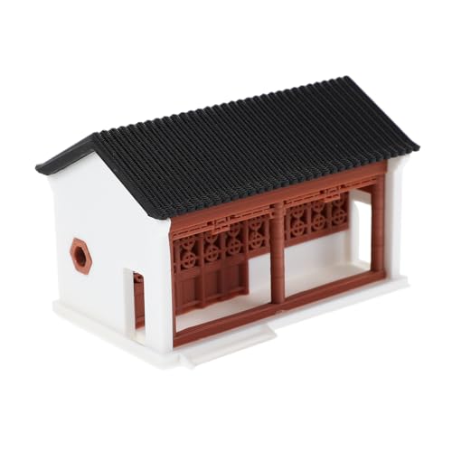 Sewroro Resin Miniatur Chinesisches Haus Statue mit Traditioneller Architektur Detailliert Geschnitztes Modell für Bonsai Fischbecken DIY Gartengestaltung und Wohnraumdekoration Sewroro Resin Miniatur Chinesisches Haus Statue mit Traditioneller Architektur Detailliert Geschnitztes Modell für Bonsai Fischbecken DIY Gartengestaltung und Wohnraumdekoration von Sewroro